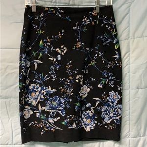 WHBM floral skirt 2